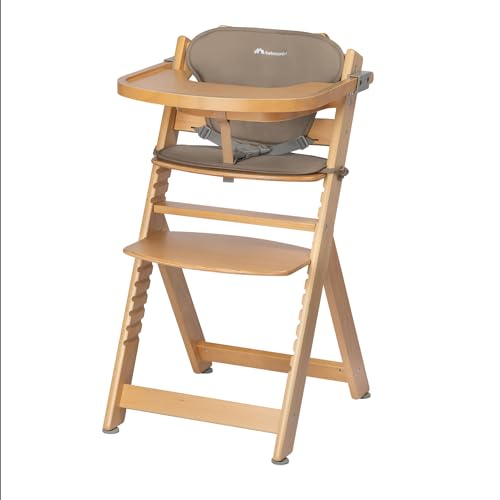Bebeconfort Timba + Coussin, Chaise Haute Bébé Evolutive, 6 Mois - 10 Ans, Jusqu'à 30 kg, Plateau...