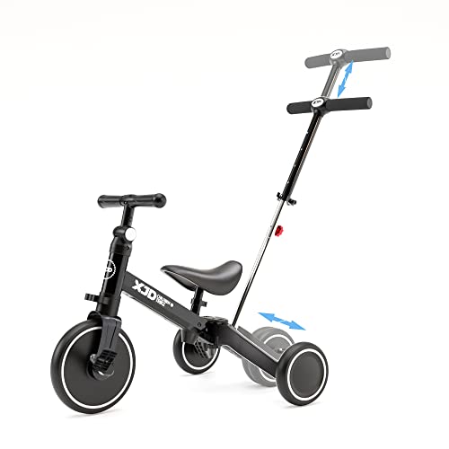 XJD 3 en 1 Vélo Draisienne Tricycle pour Enfants de 1-3 Ans Premier Vélo d'Entraînement...