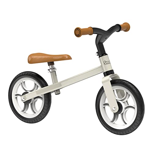 Smoby - First Bike - Draisienne Enfant Légère en Métal - Roues Silencieuses - Selle Réglable -...