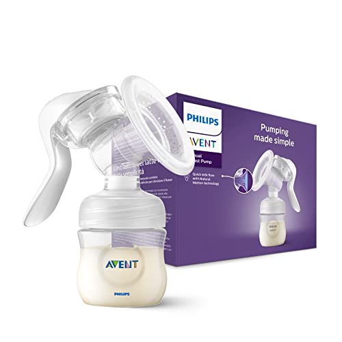 Philips Avent Tire-lait manuel sans BPA, portable et léger, coussin en silicone souple adaptatif de...
