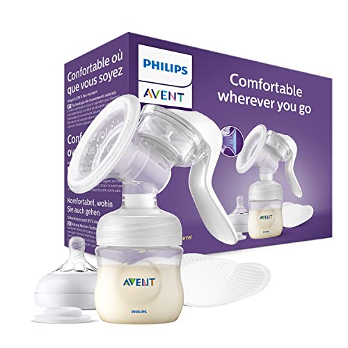 Philips Avent Tire-lait manuel, technologie Natural Motion (Modèle SCF430/10)