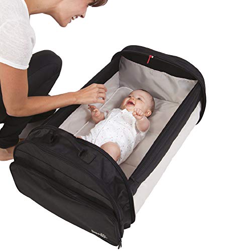 BabySun Lit de Voyage Bébé/Sac à Langer/Couffin Nomade Simple Bed, 0-3 Mois, Léger