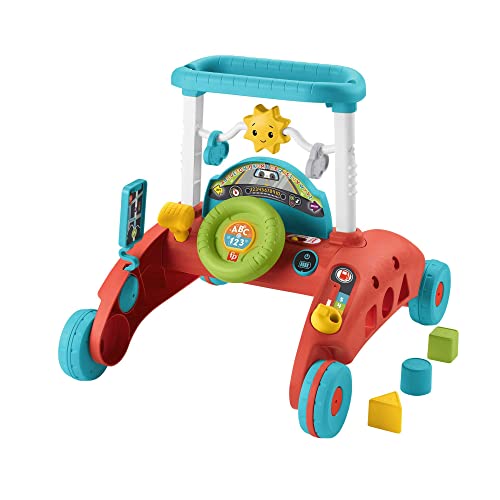 Fisher-Price Trotteur à 2 côtés, Rythme Stable et Régulier (version française), trotteur...